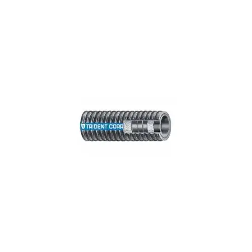 4" Corrugated HW Wet Exhaust Hose Black 12.5 ft 4" Corrugated HW Wet Exhaust Hose Black 12.5 ft