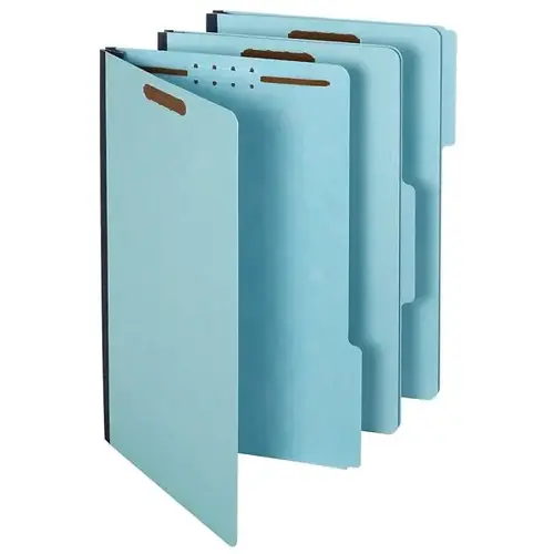 Pendaflex Blue Pressboard Folder With Fastener - pack of 25 Pendaflex Blue Pressboard Folder With Fastener - pack of 25