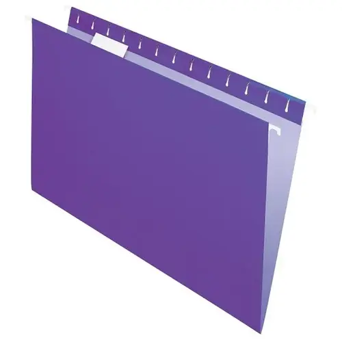 Purple 2-Tone Hanging File Folder - pack of 25 Purple 2-Tone Hanging File Folder - pack of 25