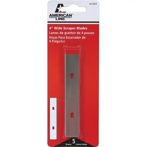 66-0454 Wide Blade Scraper Blade - pack of 30 66-0454 Wide Blade Scraper Blade - pack of 30