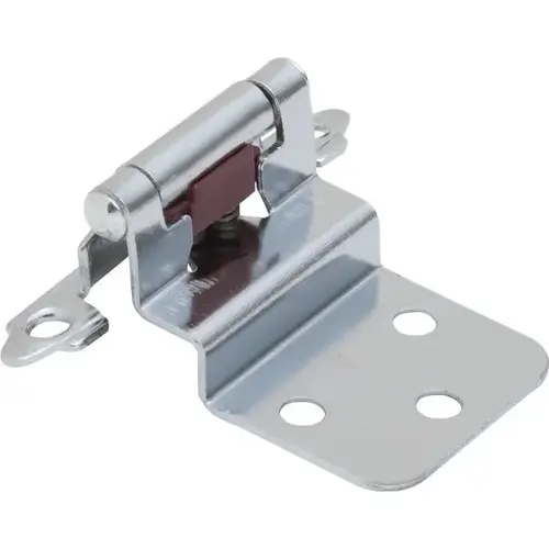 3/8 Inset Self Closing Hinge Pair Polished Chrome Finish - pack of 50 3/8 Inset Self Closing Hinge Pair Polished Chrome Finish - pack of 50