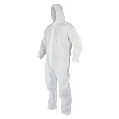 Polypropylene Hooded Coveralls Large - pack of 25 Polypropylene Hooded Coveralls Large - pack of 25