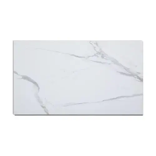 Palisade 25.6 In. X 14.8 In. Carrara Marble Vinyl Wall Tile - pack of 8 Palisade 25.6 In. X 14.8 In. Carrara Marble Vinyl Wall Tile - pack of 8