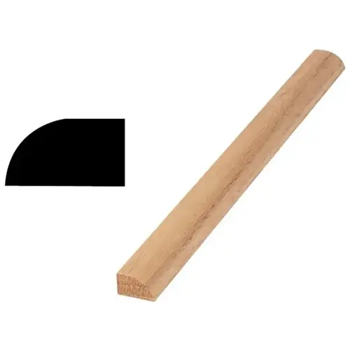 127 7/16" X 3/4" X 8 ft Solid Oak Shoe Moulding - pack of 5 127 7/16" X 3/4" X 8 ft Solid Oak Shoe Moulding - pack of 5