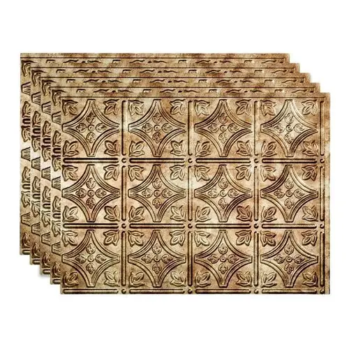 18x24 Traditional #1 Backsplash Panel, Bermuda Bronze - pack of 5 18x24 Traditional #1 Backsplash Panel, Bermuda Bronze - pack of 5