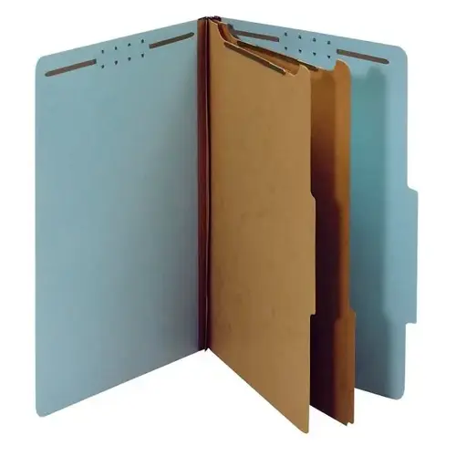 Light Blue 100percent Recycled Classification Folder - pack of 10 Light Blue 100percent Recycled Classification Folder - pack of 10