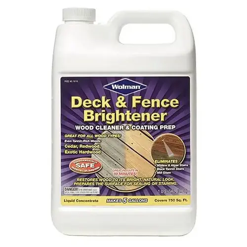 Wolman 1 Gal Deck And Fence Brightner - pack of 16 Wolman 1 Gal Deck And Fence Brightner - pack of 16
