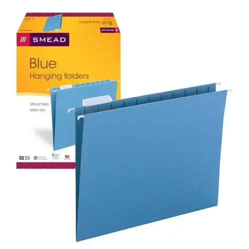 Blue Hanging File Folder - pack of 25 Blue Hanging File Folder - pack of 25