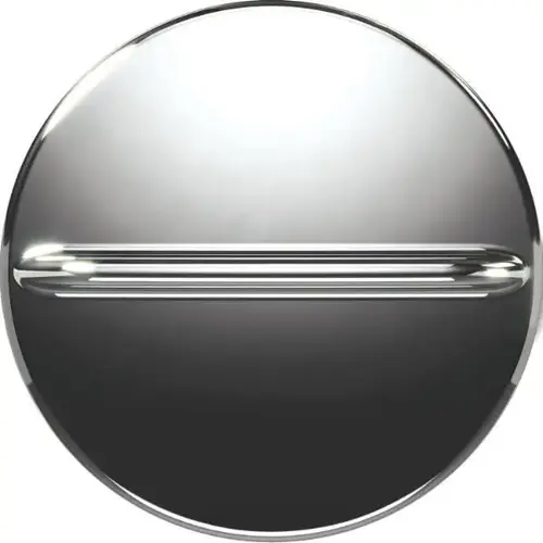 Fixed Peephole Cover, Polish Chrome, Metal Plated Finish - pack of 25 Fixed Peephole Cover, Polish Chrome, Metal Plated Finish - pack of 25