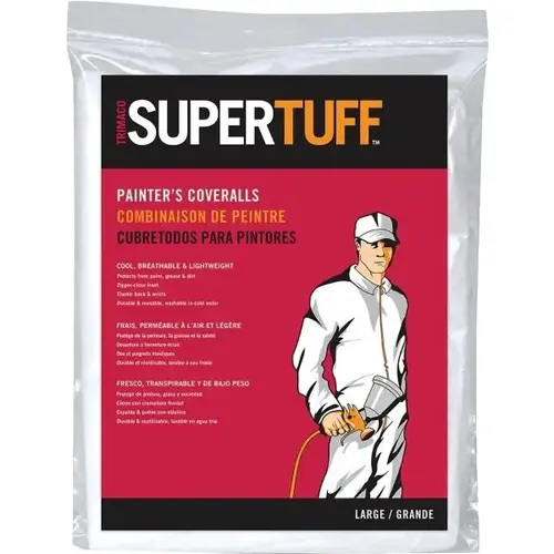 09901 Medium Pro Painters Coveralls - pack of 3 09901 Medium Pro Painters Coveralls - pack of 3
