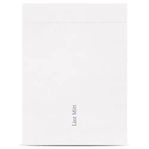 Lint Mitt 14 X 14cm, Barley Paper Pouch - pack of 500 Lint Mitt 14 X 14cm, Barley Paper Pouch - pack of 500