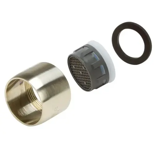 Brushed Nickel Regular Female Aerator 1.8 Gpm - pack of 6 Brushed Nickel Regular Female Aerator 1.8 Gpm - pack of 6
