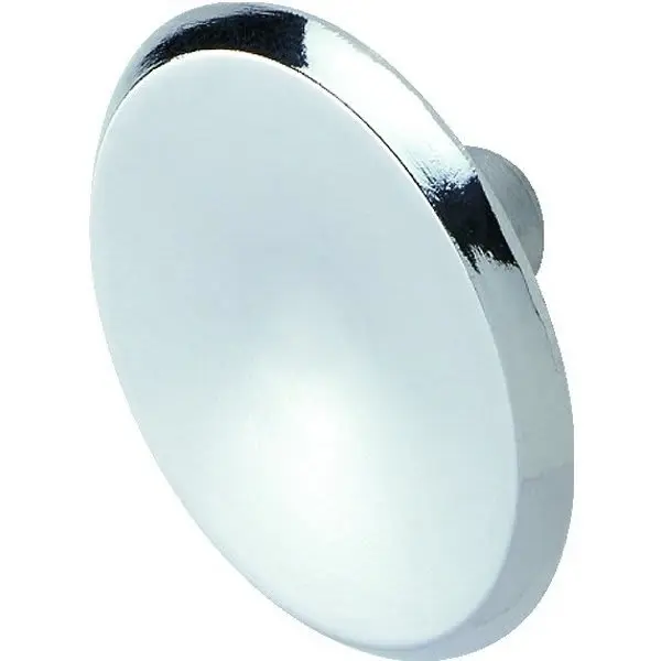 GENERIC PRIVATE BRAND 1-1/2 Die-Cast Zinc Cabinet Knob Polished Chrome - pack of 5 800555 GENERIC PRIVATE BRAND 1-1/2 Die-Cast Zinc Cabinet Knob Polished Chrome - pack of 5 800555