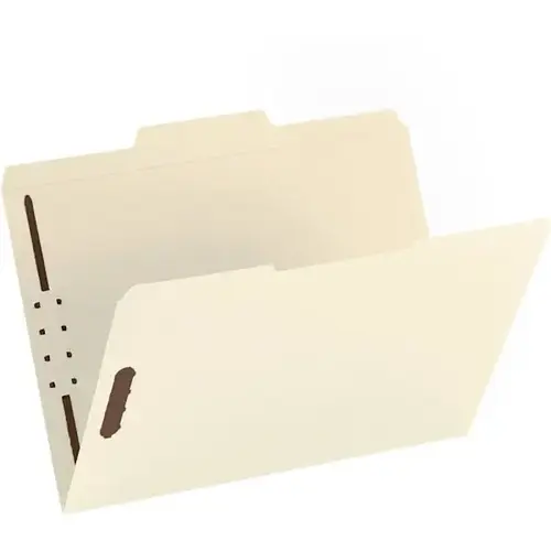 1/3 Tab Letter Folder 8.5"X11" 2 Fasteners Manila - pack of 50 1/3 Tab Letter Folder 8.5"X11" 2 Fasteners Manila - pack of 50