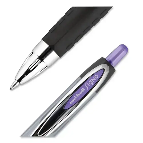 Signo 207 Gel Pen .7 Mm Violet Ink Smoke/Black/Violet Brl - pack of 12 Signo 207 Gel Pen .7 Mm Violet Ink Smoke/Black/Violet Brl - pack of 12