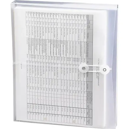 Side-Load Poly Envelope W/String-Tie Closure 8.5"X11" Clear - pack of 5 Side-Load Poly Envelope W/String-Tie Closure 8.5"X11" Clear - pack of 5
