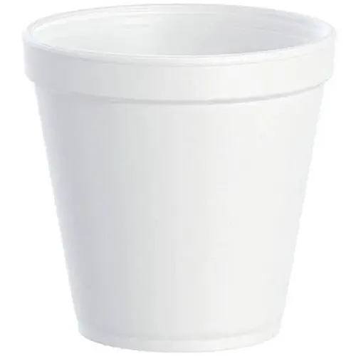 J Cup 16 Oz. 16mj20 White Squat Insulated Foam Food Container - pack of 500 J Cup 16 Oz. 16mj20 White Squat Insulated Foam Food Container - pack of 500