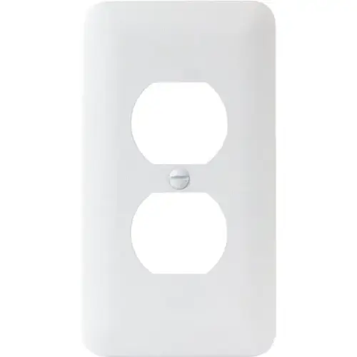 1-Gang Wrinkle Duplex Wall Plate - pack of 25 1-Gang Wrinkle Duplex Wall Plate - pack of 25