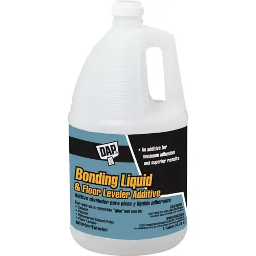 1 Gallon Bonding Liquid And Floor Leveler Additive (White) - pack of 4 1 Gallon Bonding Liquid And Floor Leveler Additive (White) - pack of 4