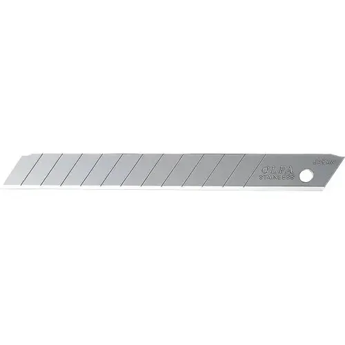 Ab-10s 9mm 13pt Stainless Steel Snap Off Blade - pack of 60 Ab-10s 9mm 13pt Stainless Steel Snap Off Blade - pack of 60