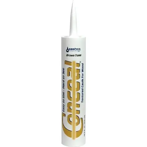 10.5 Oz Golden Mesa Conceal Textured Caulk, Brown Tone - pack of 12 10.5 Oz Golden Mesa Conceal Textured Caulk, Brown Tone - pack of 12