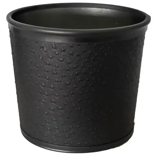 Vivid Collection 8 Qt. Wastebasket, Brilliant Black - pack of 6 Vivid Collection 8 Qt. Wastebasket, Brilliant Black - pack of 6