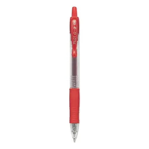 G2 Premium Gel Extra-Fine 0.5 Mm Red Ink Smoke/Red Barrel - pack of 12 G2 Premium Gel Extra-Fine 0.5 Mm Red Ink Smoke/Red Barrel - pack of 12