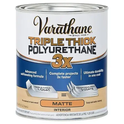 Varathane Matte Triple Thick Polyurethane - pack of 2
