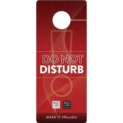Red Lion Hotel Dnd - pack of 100 Red Lion Hotel Dnd - pack of 100