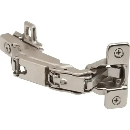 Full Overlay Self-Closing Concealed Hinge For Frameless Cabinet Nickel - pack of 2 Full Overlay Self-Closing Concealed Hinge For Frameless Cabinet Nickel - pack of 2