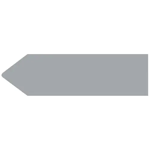Solid Blank Uniarrow Gray - pack of 150 Solid Blank Uniarrow Gray - pack of 150