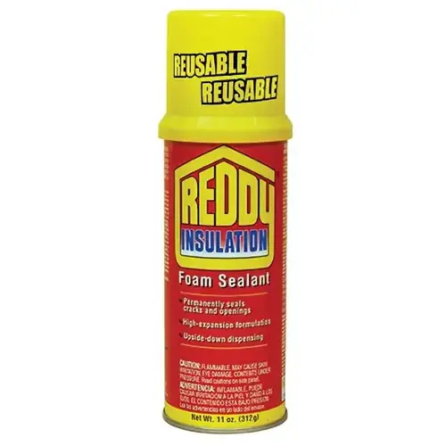 11 Oz Amber Reddy General Purpose Foam Sealant - pack of 12 11 Oz Amber Reddy General Purpose Foam Sealant - pack of 12
