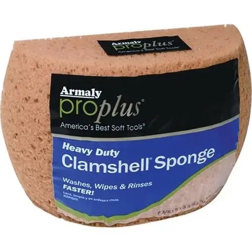 102-00008 Large Clamshell Sponge - pack of 6 102-00008 Large Clamshell Sponge - pack of 6