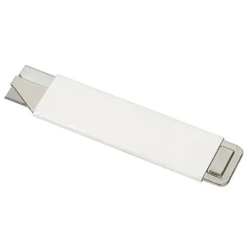 White Steel Box Cutters - pack of 12 White Steel Box Cutters - pack of 12