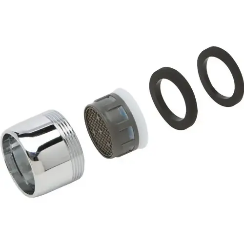 Dual Thread Aerator 15/16-27 X 55/64-27" 1.8 Gpm - pack of 6 Dual Thread Aerator 15/16-27 X 55/64-27" 1.8 Gpm - pack of 6