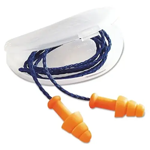 Multiple-Use Earplugs, Corded, 25nrr - pack of 100 Multiple-Use Earplugs, Corded, 25nrr - pack of 100