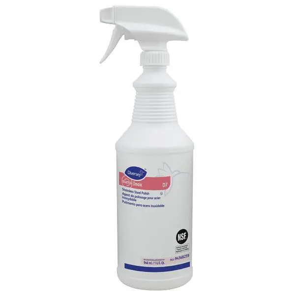 DIVERSEY Suma D7 32 Oz Stainless Steel Polish - pack of 6 94368259 DIVERSEY Suma D7 32 Oz Stainless Steel Polish - pack of 6 94368259