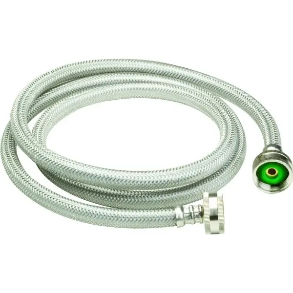 GENERIC PRIVATE BRAND Generic Private Brand 5 ft Stainless Steel Washing Machine Hose Package Of 2 3805FFSS2