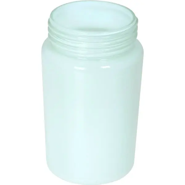 GENERIC PRIVATE BRAND Opal Cylinder Glass 5-1/4h 3-1/4 Fitter - pack of 4 G4SZOP