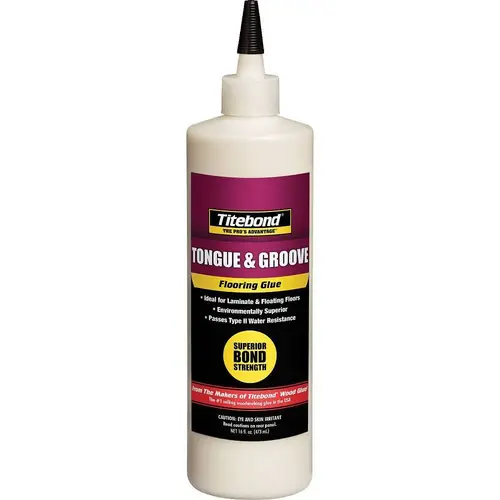 Tongue & Groove Glue, 16 Oz. Bottle Tongue & Groove Glue, 16 Oz. Bottle