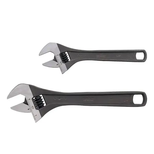 2 Piece Adjustable Wrench Set 2 Piece Adjustable Wrench Set