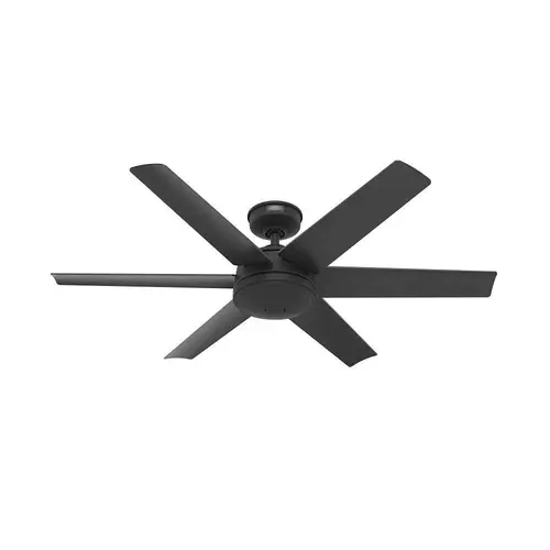 52" Jetty Weathermax Ceiling Fan, Matte Black 52" Jetty Weathermax Ceiling Fan, Matte Black