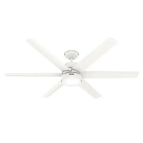 60" Skysail Weathermax Ceiling Fan With LED Light, Fresh White 60" Skysail Weathermax Ceiling Fan With LED Light, Fresh White