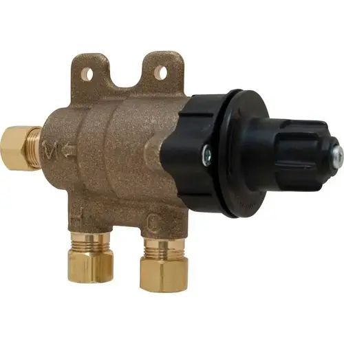 Thermostatic Mixing Valve For Single/Multi Faucet Installations Thermostatic Mixing Valve For Single/Multi Faucet Installations