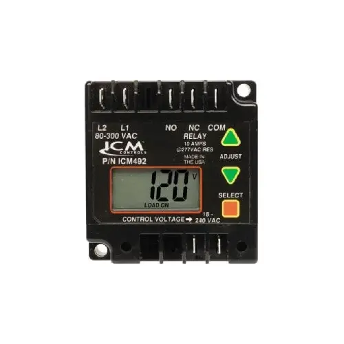 Single-Phase Digital Line Voltage Monitor 208-240/1/60 Single-Phase Digital Line Voltage Monitor 208-240/1/60