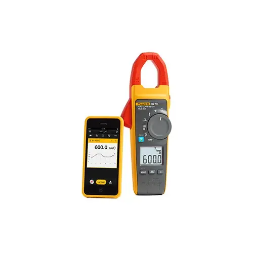 Fluke 902 FC True-rms HVAC Clamp Meter enables HVAC technicians to create reports and collaborate with peers from the work site Fluke 902 FC True-rms HVAC Clamp Meter enables HVAC technicians to create reports and collaborate with peers from the work site