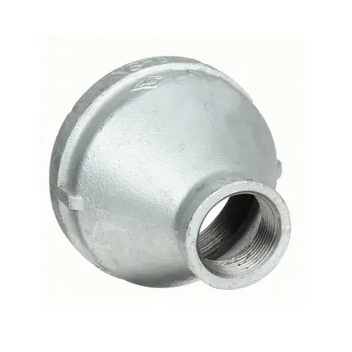 1 1/4 x 1 Galvanized Pipe Belled Reducing Coupling 1 1/4 x 1 Galvanized Pipe Belled Reducing Coupling