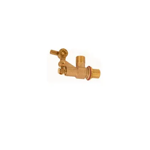 Heavy-duty cast brass high-capacity float valve Heavy-duty cast brass high-capacity float valve