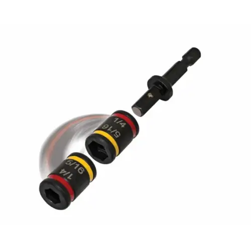 Reversible 1/4 In. & 5/16 In. Hex Socket - pack of 36 Reversible 1/4 In. & 5/16 In. Hex Socket - pack of 36