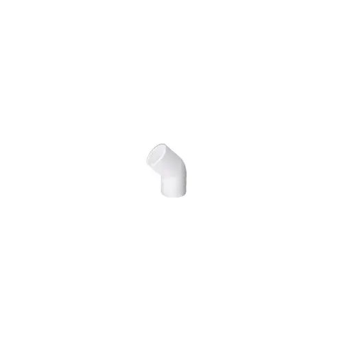 2 in. 45 PVC Ell Slip X Slip 2 in. 45 PVC Ell Slip X Slip